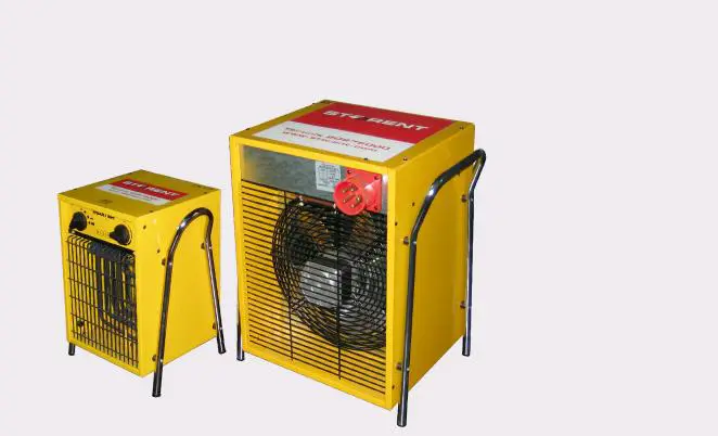 Electric fan heater, 18kW, 400V, 32A